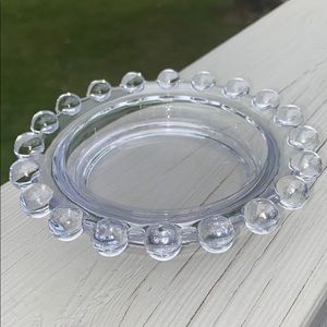 VTG Imperial Glass Candlewick Clear Ashtray